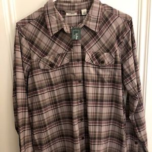 LL Bean Women’s Lightweight Flannel